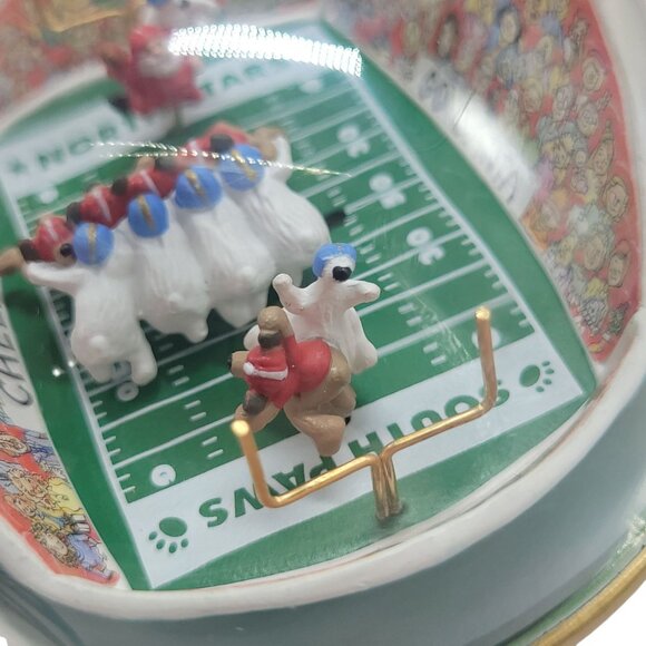 Hallmark Ken Crow 1991 Keepsake Ornament "Arctic Dome" Christmas Football In Box - Picture 7 of 16